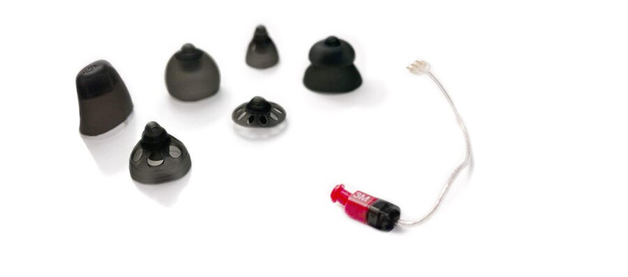 kopułki i akcesoria do aparatów słuchowych