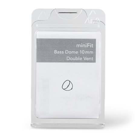Kopułki nasadki z podwójną wentylacją 10 mm miniFIT (10szt.) BERNAFON, OTICON