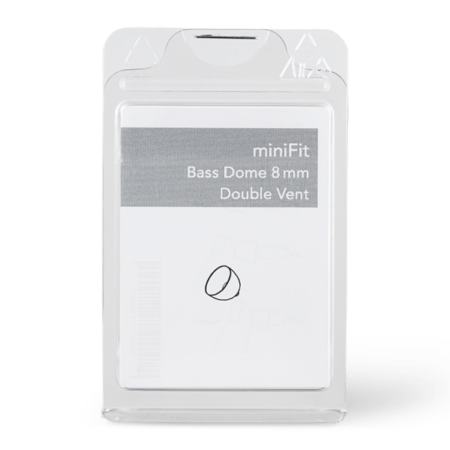 Kopułki nasadki z podwójną wentylacją 8 mm miniFIT (10szt.) BERNAFON, OTICON