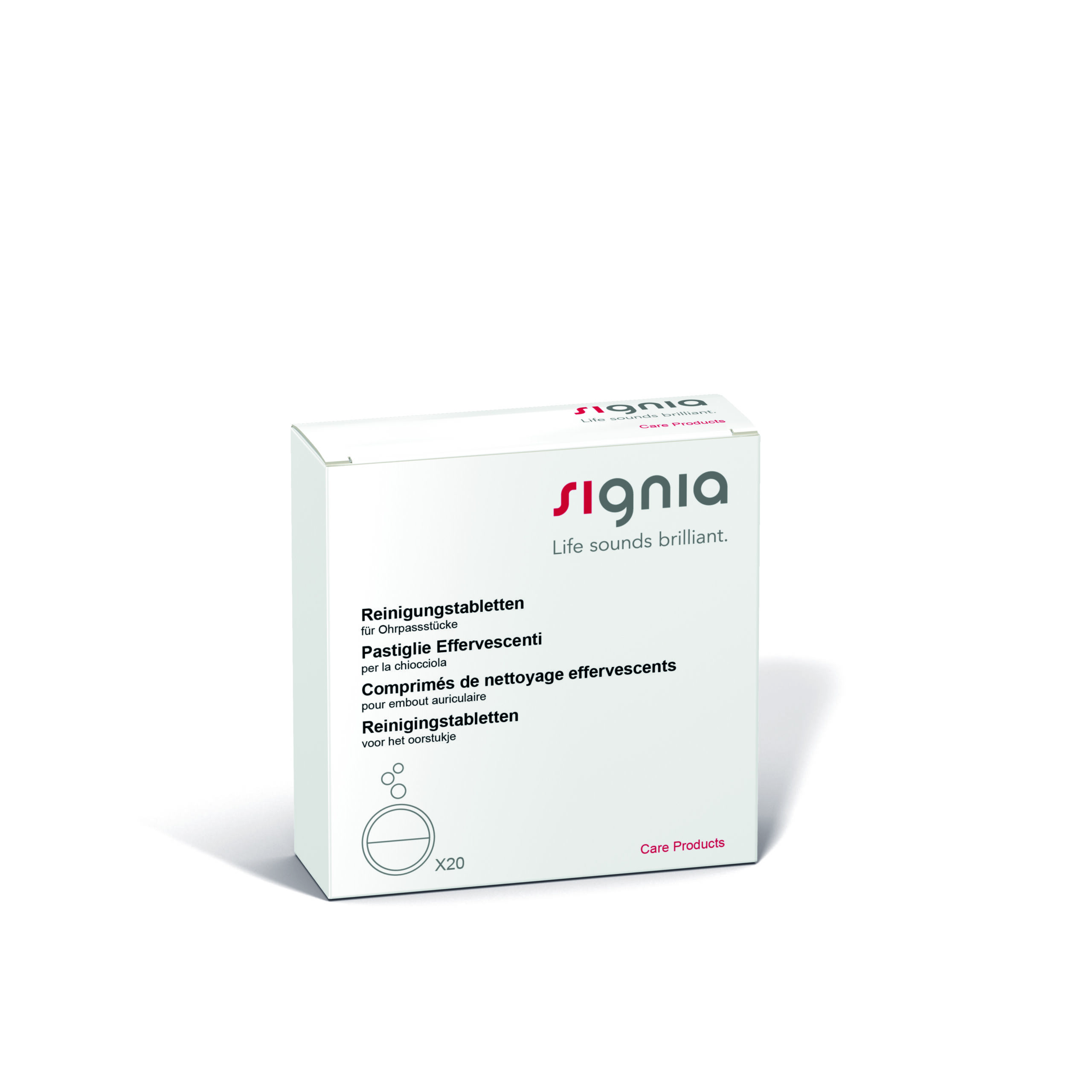 Tabletki do czyszczenia wkładek SIGNIA