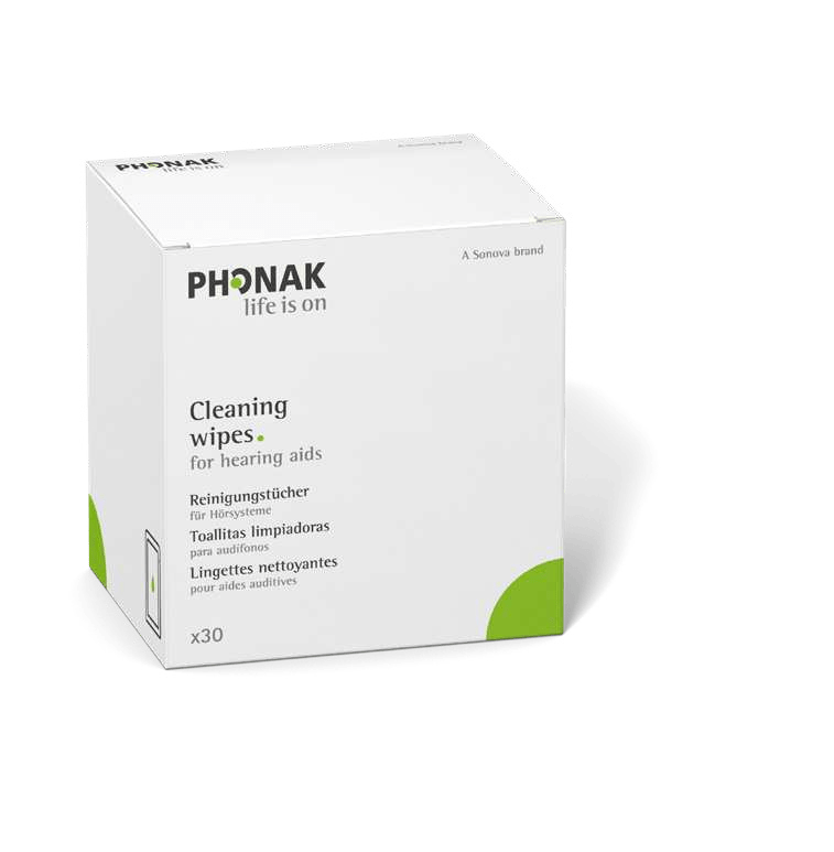 Chusteczki do czyszczenia wkładek Phonak 30 szt