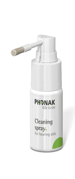 Spray do czyszczenia aparatów słuchowych i wkładek Phonak 30 ml