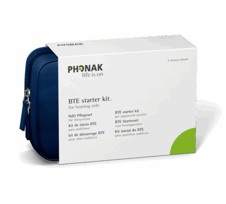 Zestaw do czyszczenia i osuszania aparatów słuchowych BTE i wkładek Phonak